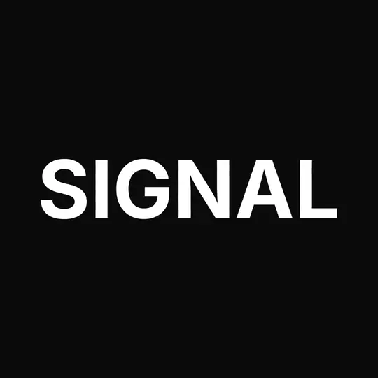 Glitch: Channels split and the type tears, then snaps back.