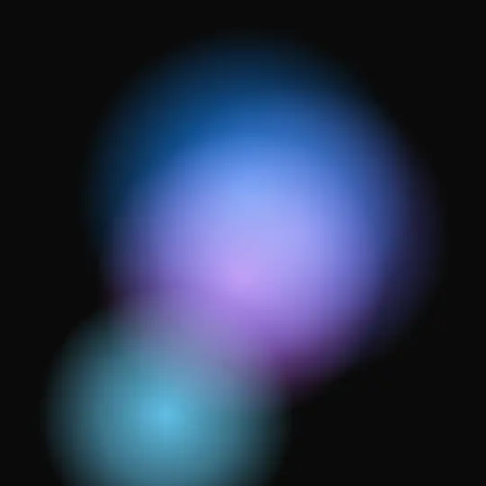 Animated gradient: Soft colour fields that drift and blend.