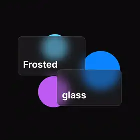 Frosted glass